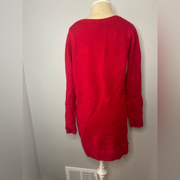 Christmas Holiday Llama Sweater Tunic/Dress - Picture 10 of 10